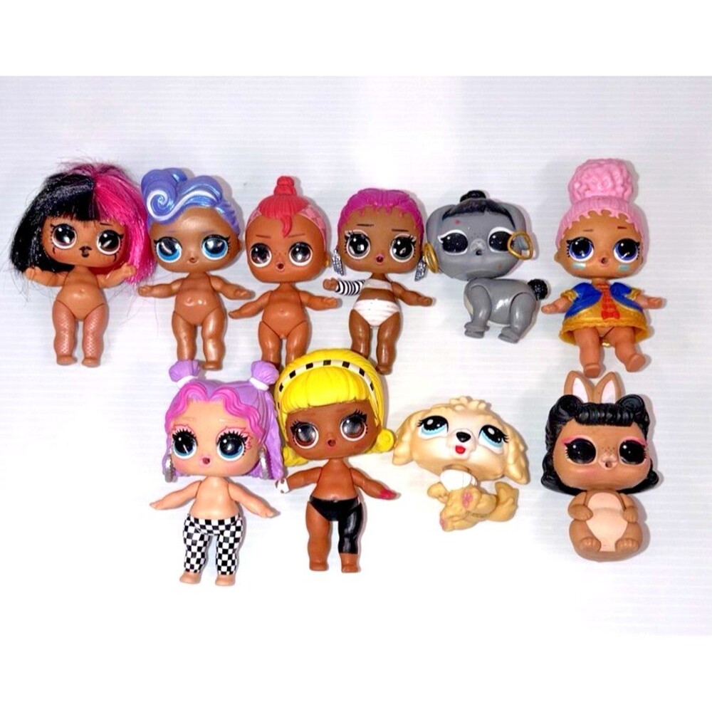 LOL Surprise Dolls & Pets Mixed Lot MGA 2016-2024 Accessories Included Read